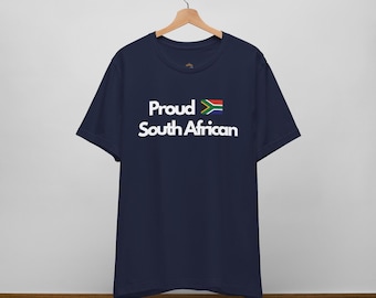 T-shirt e felpa con scritta "Proud South African" per adulti, ragazzi e bambini piccoli