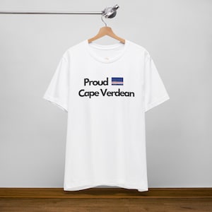 Proud Cape Verdean T-Shirt & Sweatshirt for Adults, Youth, and Toddlers