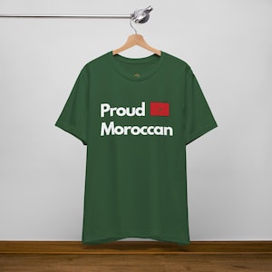 Proud Moroccan T-Shirt & Sweatshirt for Adults, Youth, and Toddlers