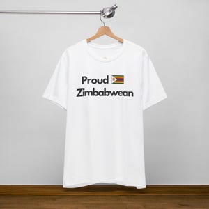 Proud Zimbabwean T-Shirt & Sweatshirt for Adults, Youth, and Toddlers