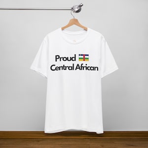 Proud Central African T-Shirt & Sweatshirt for Adults, Youth, and Toddlers