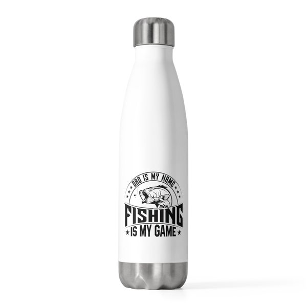 Fishing Gift for Dad - 20oz Insulated Bottle with Unique Design