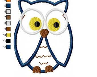 DIGITAL FILE Machine Embroidery You Wash Owl Dry  Dish Towel design  Kitchen Towel design  Owl Applique design in five popular formats