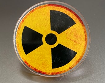 Radioactive Nuclear Radiation Pin