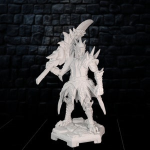 Ranger Monster Hunter Warrior Miniature Mini Dungeons and Dragons Tabletop RPG Miniature DnD Painting Pathfinder 5e