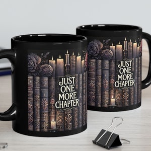 Just One More Letter Kaffeebecher: Gemütliches Buch-Liebhaber Geschenk