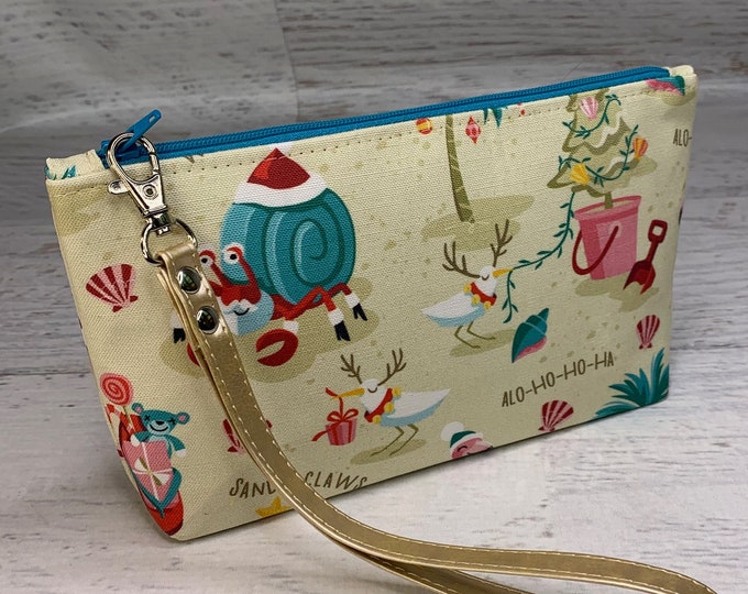 Jeff Granito Alo Ho Ho Ha -  Clutch - Wallet - Wristlet - Zipper Pouch