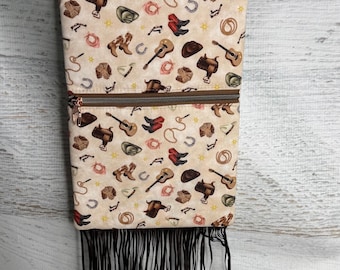 Country & Western - Fringe Crossbody - Purse -  Cowgirl - Country - Western - Music Festival Purse - Cowboy