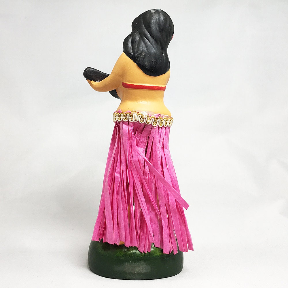 Dashboard Hula Ukulele Girl Traditional Style Doll
