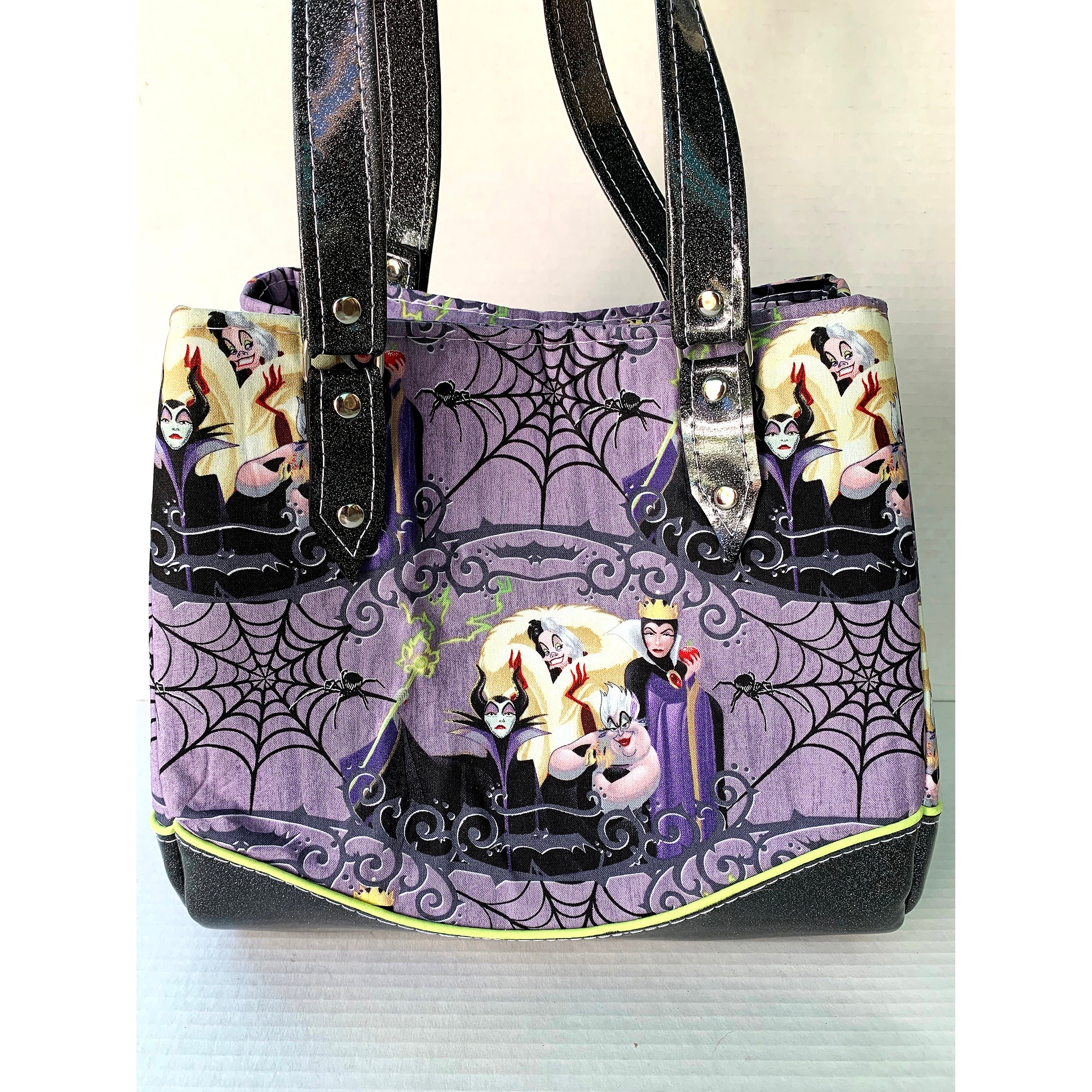 Disney Villains Glitter Vinyl Shoulder Bag Handbag