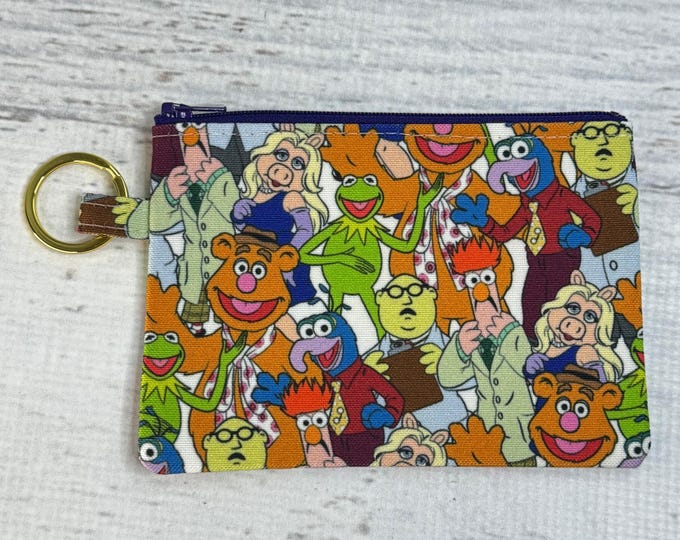 Muppets Classic - Eco Canvas Coin Purse Fob Keychain Wallet