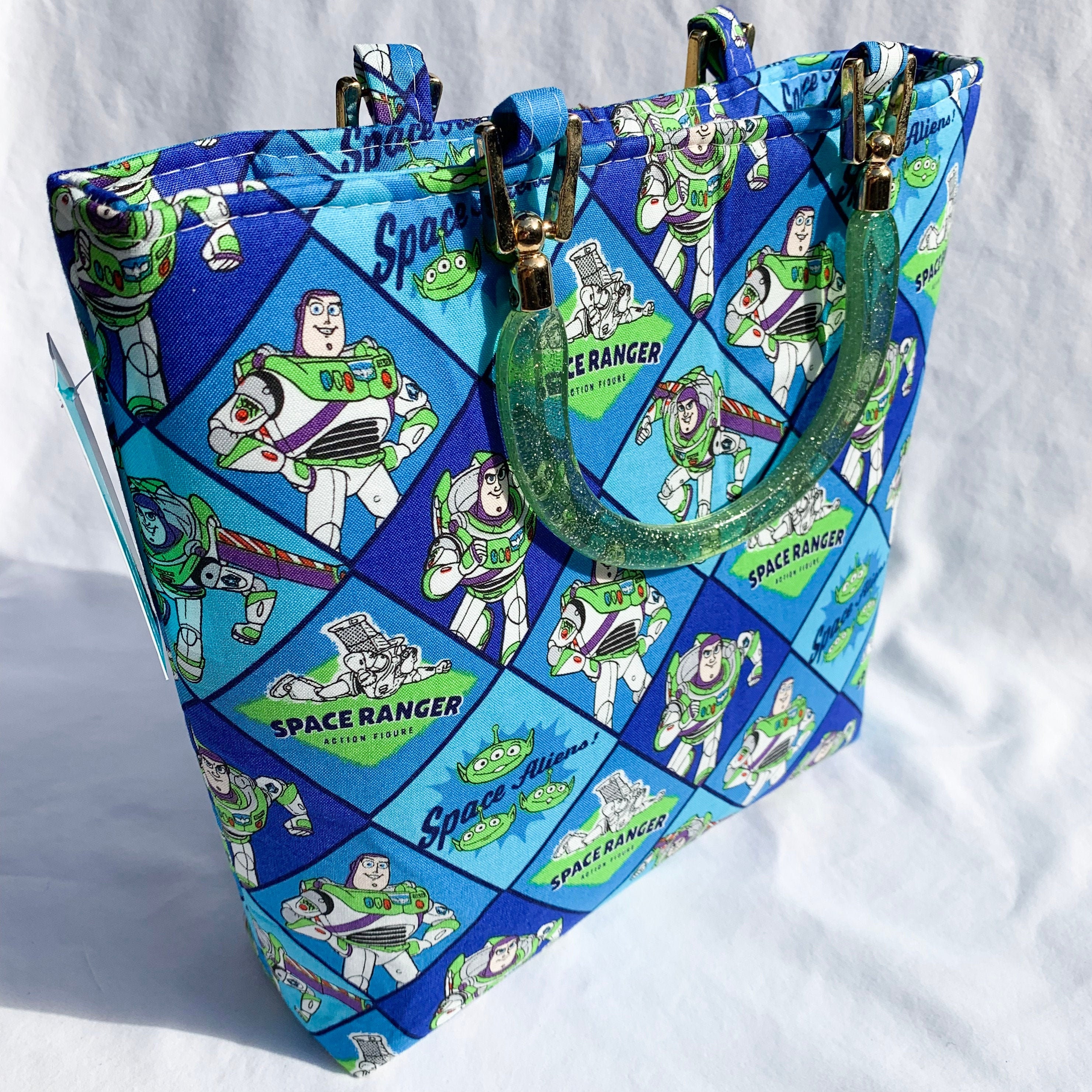 Toy Story Buzz Lightyear Space Ranger Tote Bag Purse Handbag