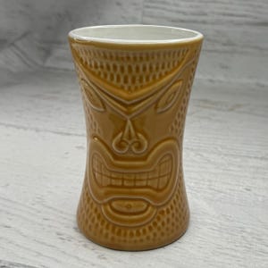 Vintage Tiki Mug - DAGA Warrior - The New Otani Kaimana Beach Hotel - Honolulu Hawaii - 1970s -80s