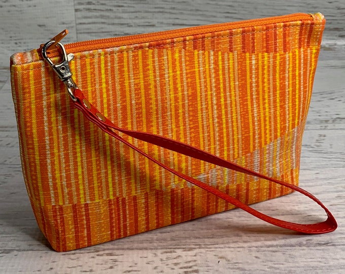 Mid Mod Lines - Clutch - Zipper Pouch - Wristlet - MCM- Mid Century Modern  Hawaiian Style - Travel Bag - Nightclub