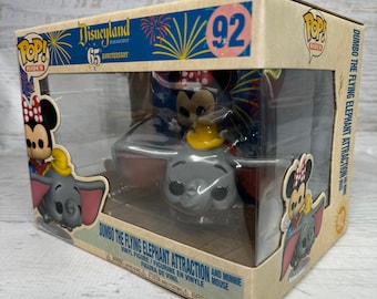 Funko POP! Rides - Disneyland 65th Anniversary - Dumbo The Flying Elephant - Minnie Mouse - 92 - released 2020