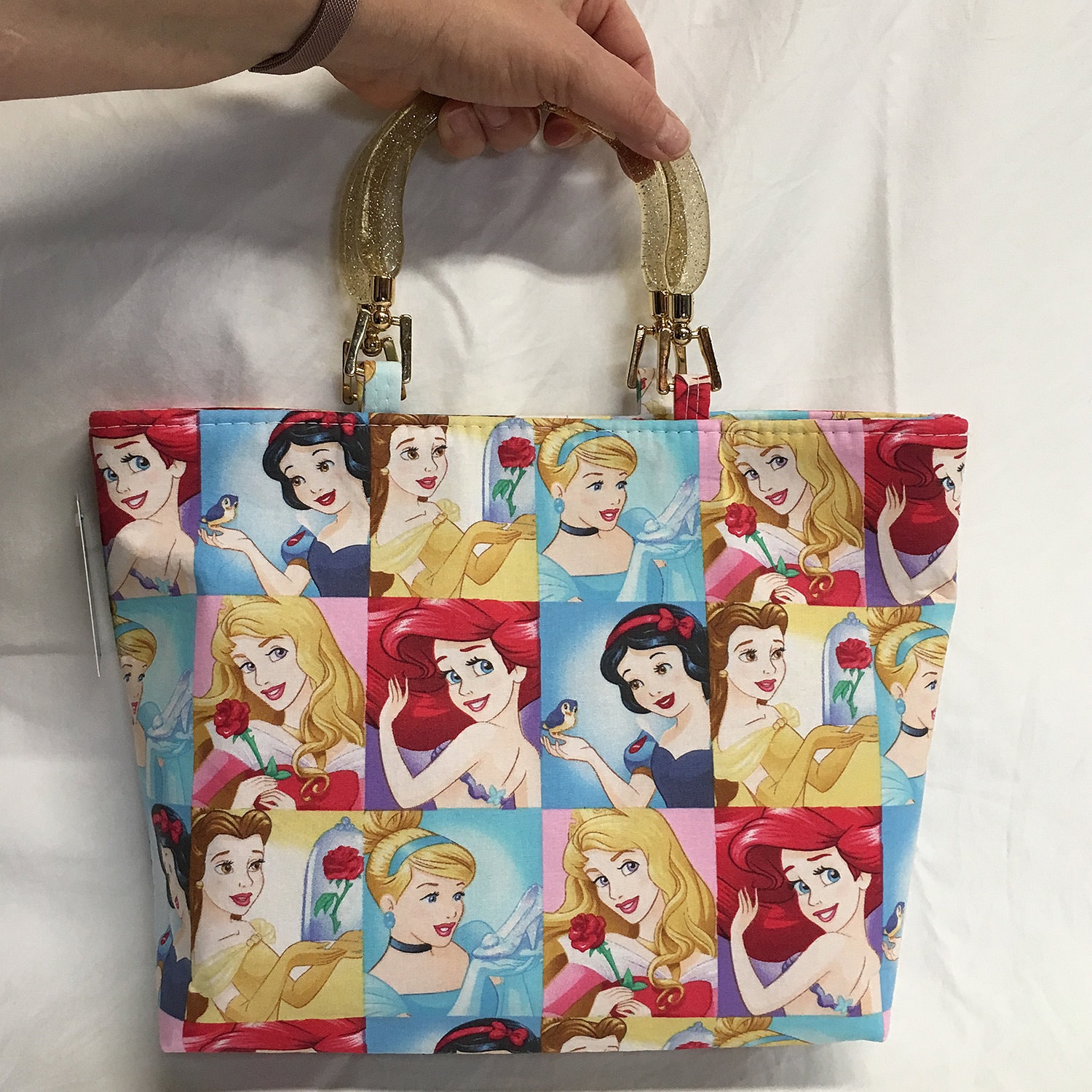 Disney Princess Purse - Cinderella, Belle, And India | Ubuy