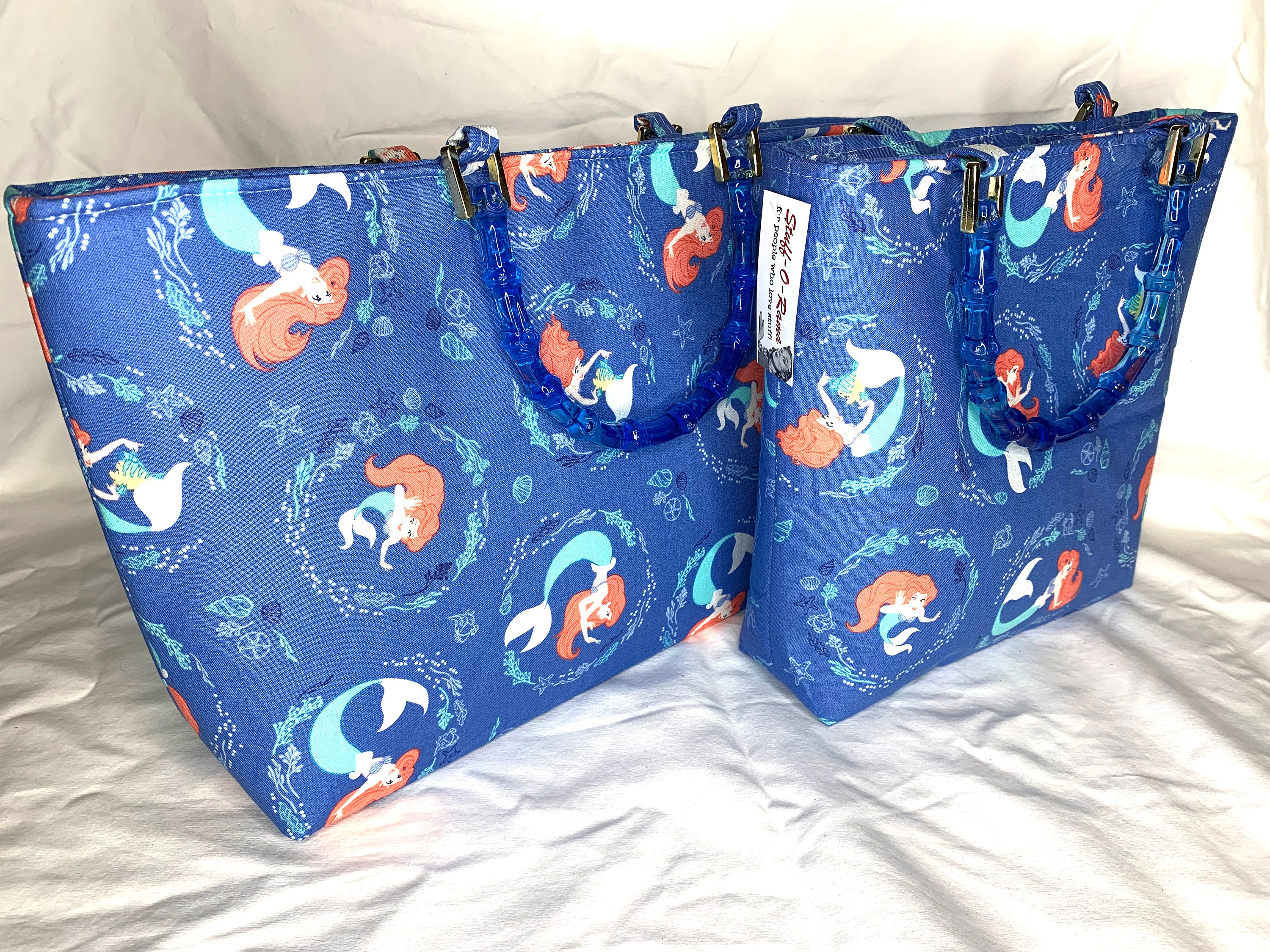 Little Mermaid Tote Bag Purse Handbag
