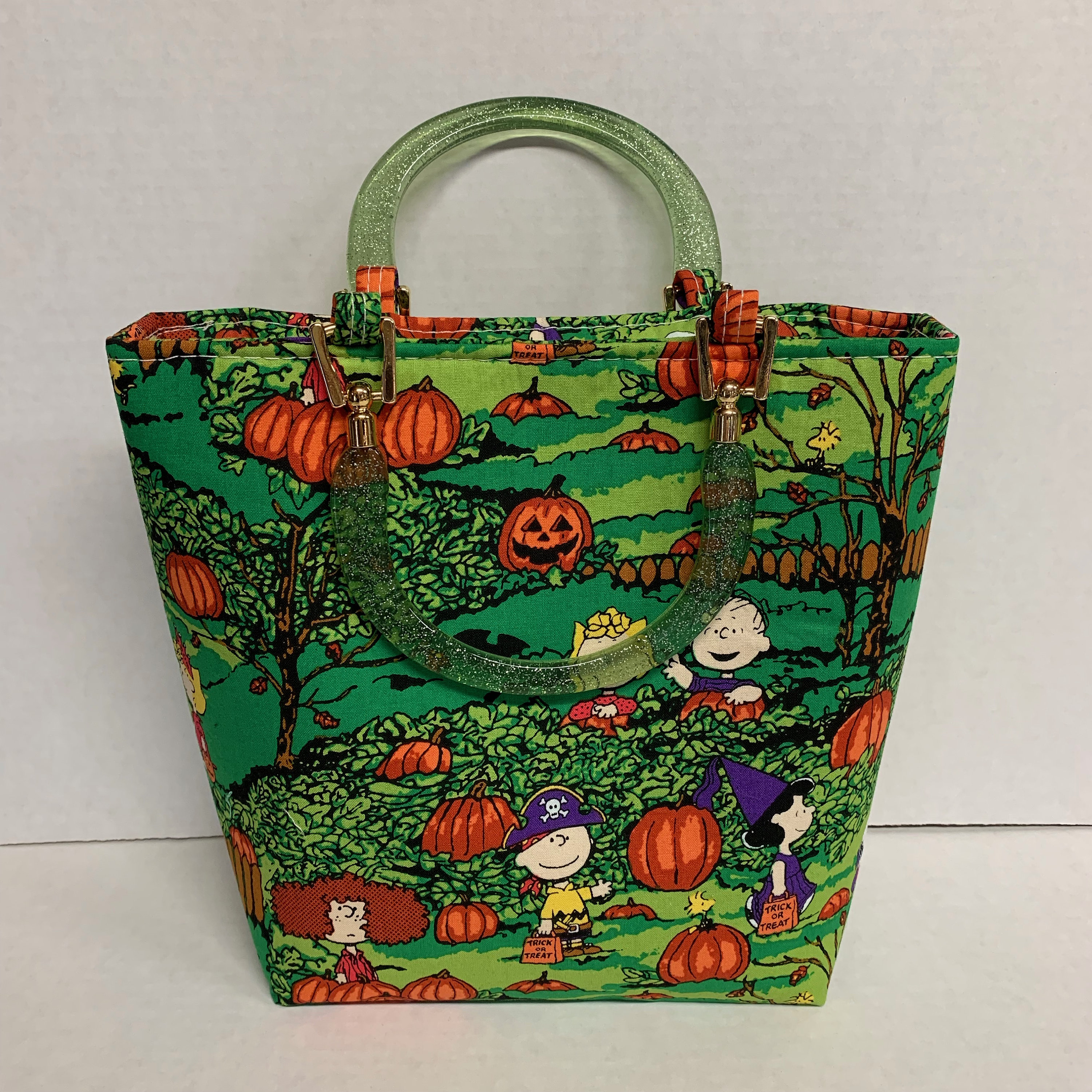 Great Pumpkin Charlie Brown Tote Bag Purse Handbag