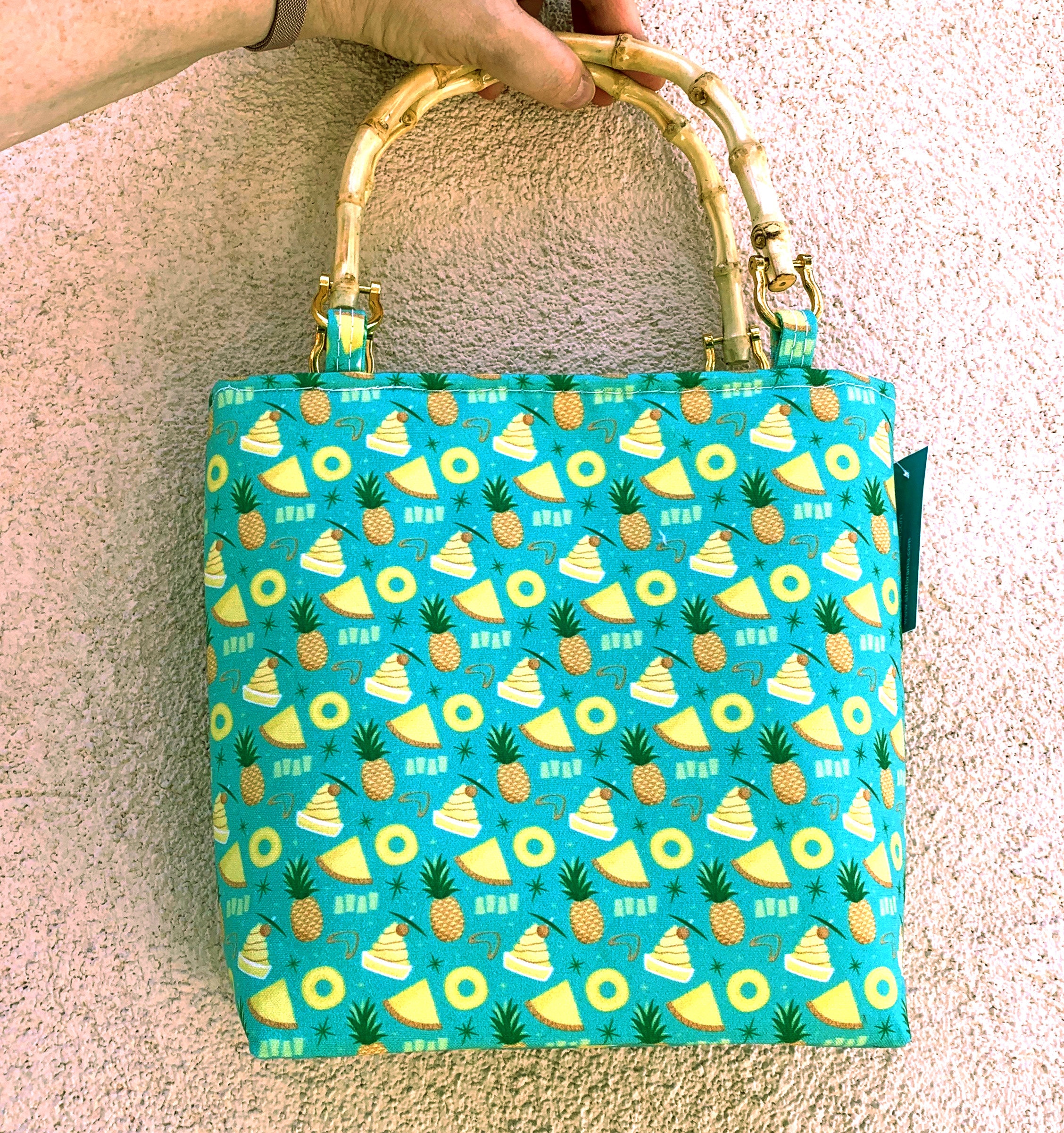 Handbag Pineapple Party by Dapper Dino