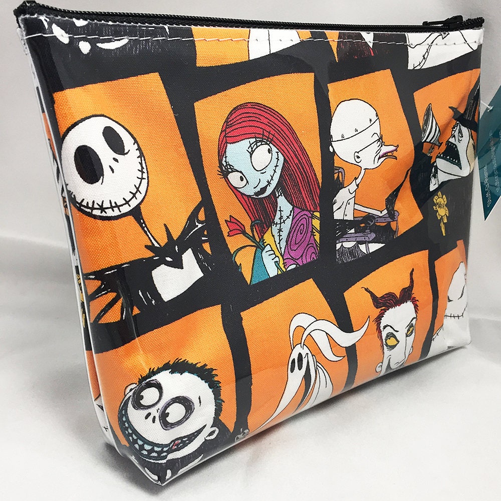 Make Up Bag - Nightmare Before Christmas Zipper Pouch
