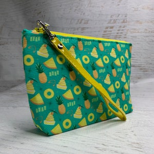 Ananas Party - Clutch - Täschchen - Täschchen - Tiki - Tiki - Täschchen - Hawaiianisches Design - Mid Century Modern- 70er Jahre