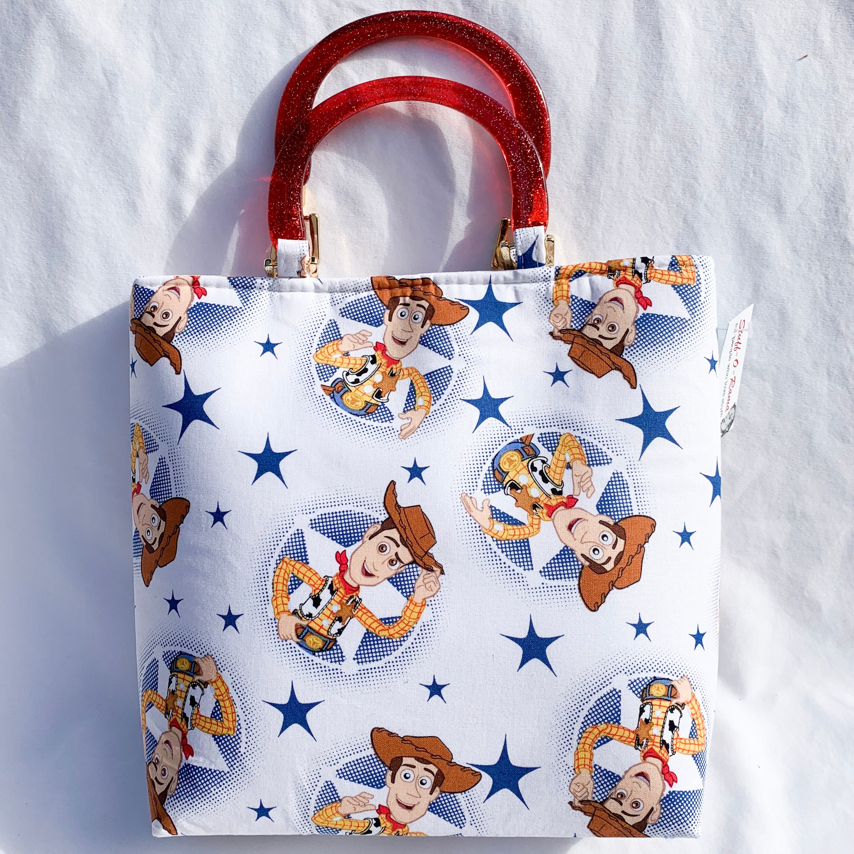 Toy Story Sheriff Woody Tote Bag Purse Handbag Bag