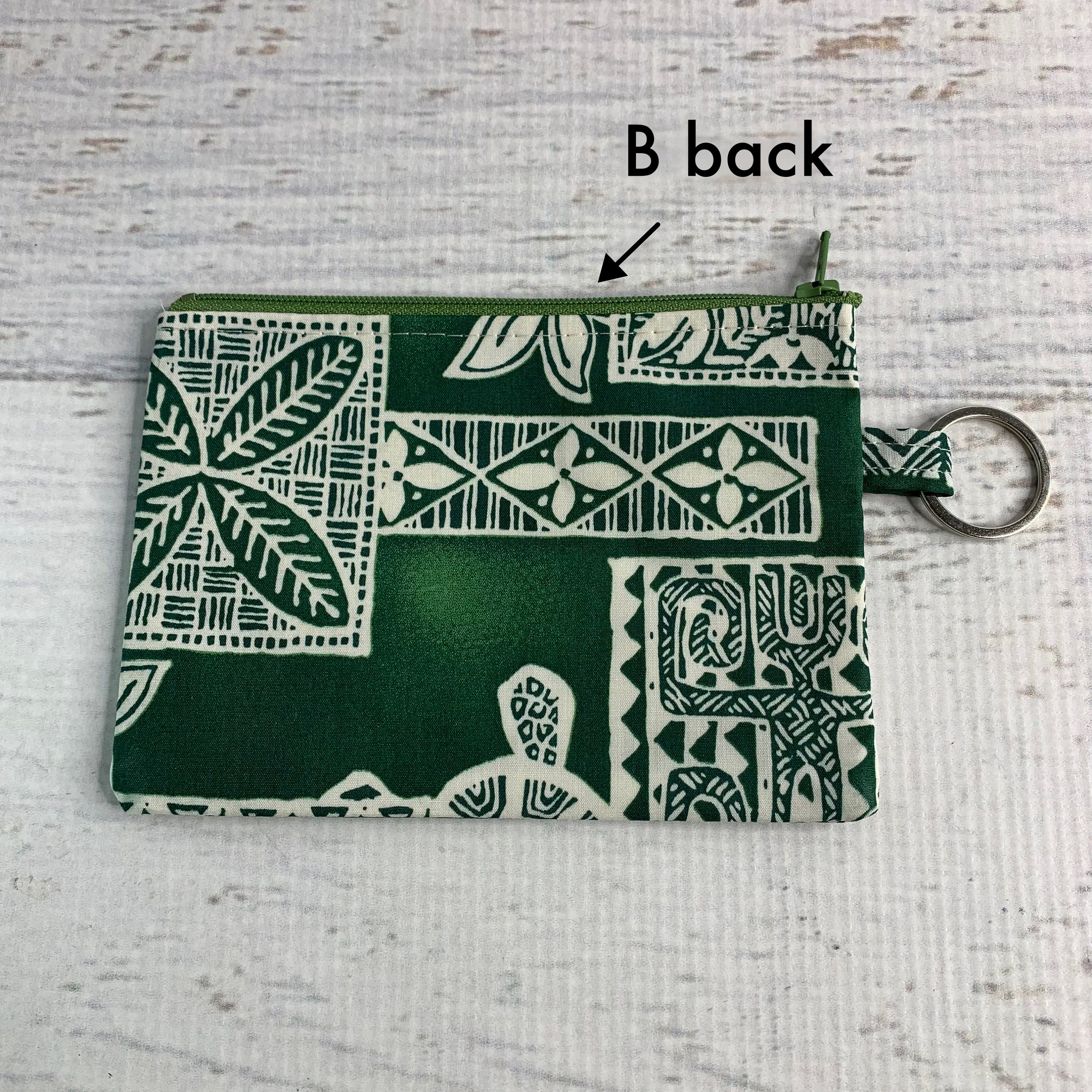 African Print and Leather Key Fob | Wristlet | Key Holder