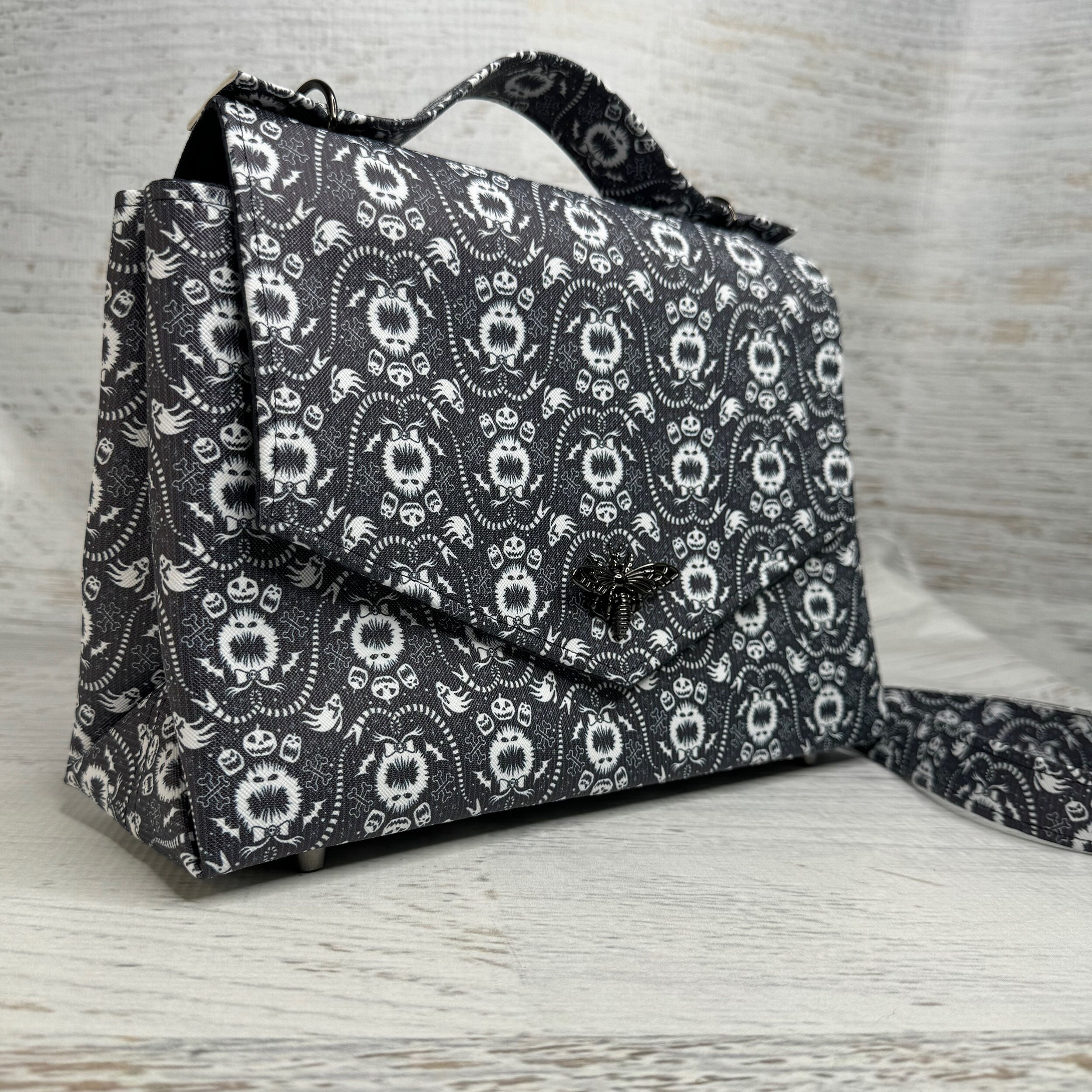 Nightmare Before Christmas Crossbody Bag Jack Skellington Sally Purse  Pocketbook, Black: Handbags: Amazon.com