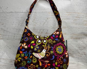 Scandinavian- Brown - Hobo Style Shoulder Bag