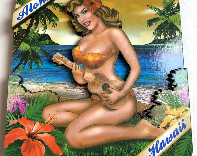 Refrigerator Magnets - Ukulele Pin Up