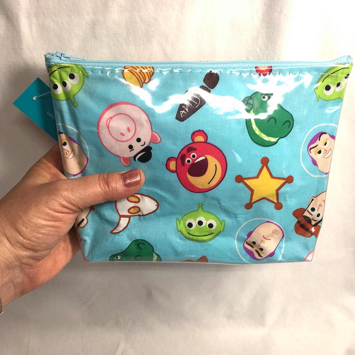 Make Up Bag Toy Story Emoji Zipper Pouch