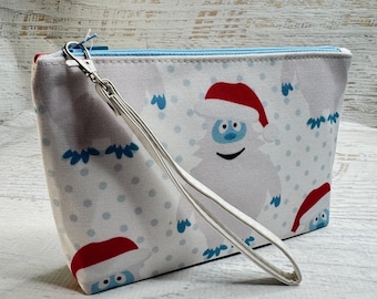 Bumble - Eco Canvas Zippered Clutch Pouch Wristlet