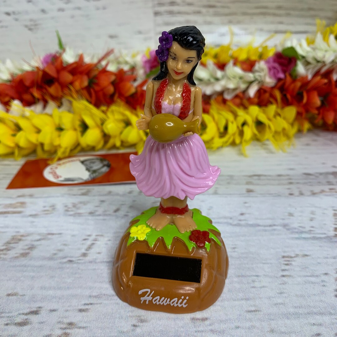 Vintage Solar Hula Doll Dancing Hinu Ipu Moves and Wiggles Etsy