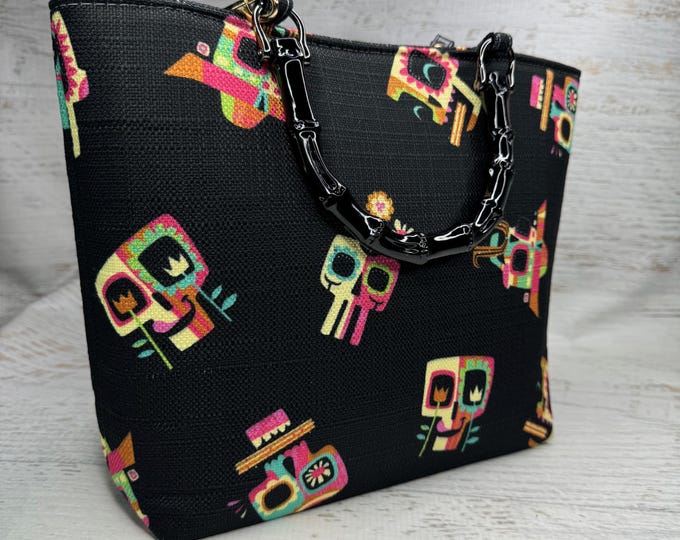 Dia De Los Churros (small) by Jeff Granito Designs - Tote Bag - Purse - Handbag - Crossbody - Canvas - Tiki - MCM - MidCentury - Disney