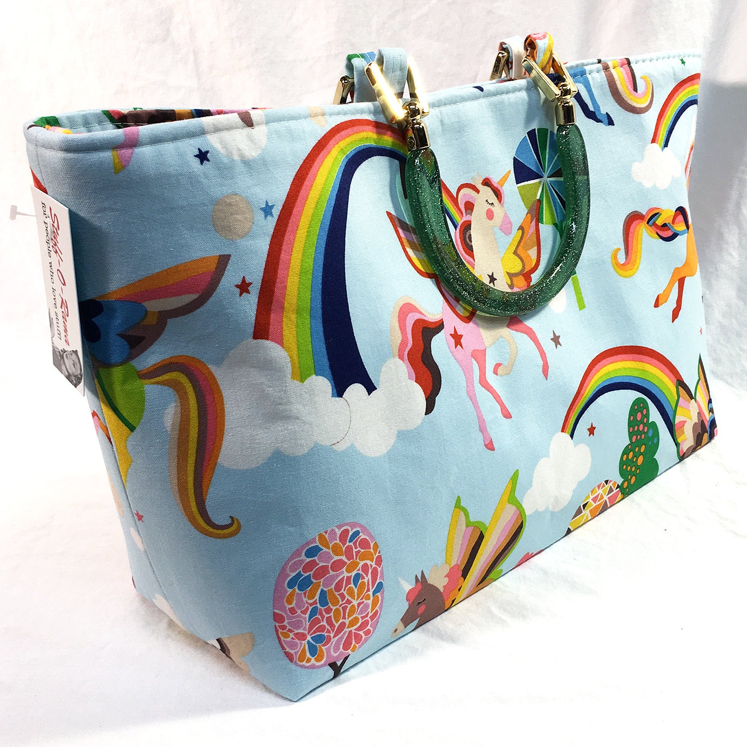 Handbag - Unicorn Pegasus Rainbow