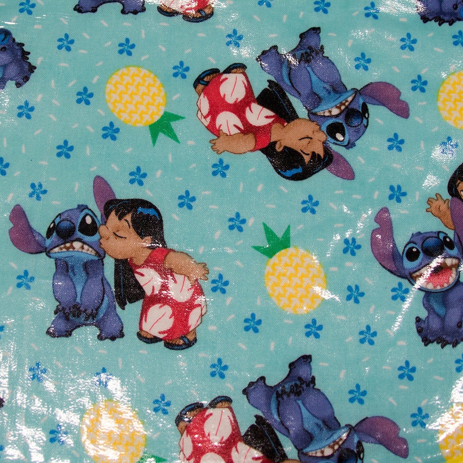 Make Up - Bag Lilo and Stitch Pineapple Zipper Pouch