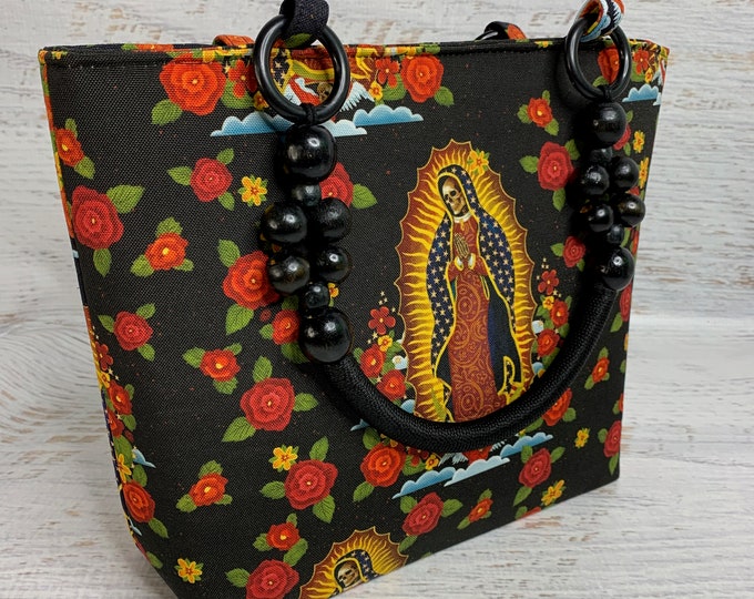 Our Lady Of Muertos - Tote Bag - Purse - Shoulder Bag - Handbag - Canvas - Halloween - Day of the Dead - Dias de los Muertos