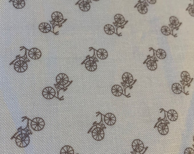 Fabric Destash - Bicycles- Riley Blake Designs - Lori Holt - Quilting Cotton