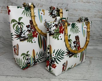 Hawaiian Holiday - Vinyl - Tote Bag - Purse - Handbag - Crossbody