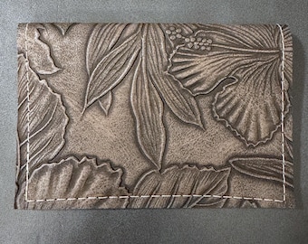 Paniola - Coco - Basic Gift Card Wallets - Christmas Stocking Stuffers - Business Card Holder - Birthday - Tropical Floral - Hibiscus