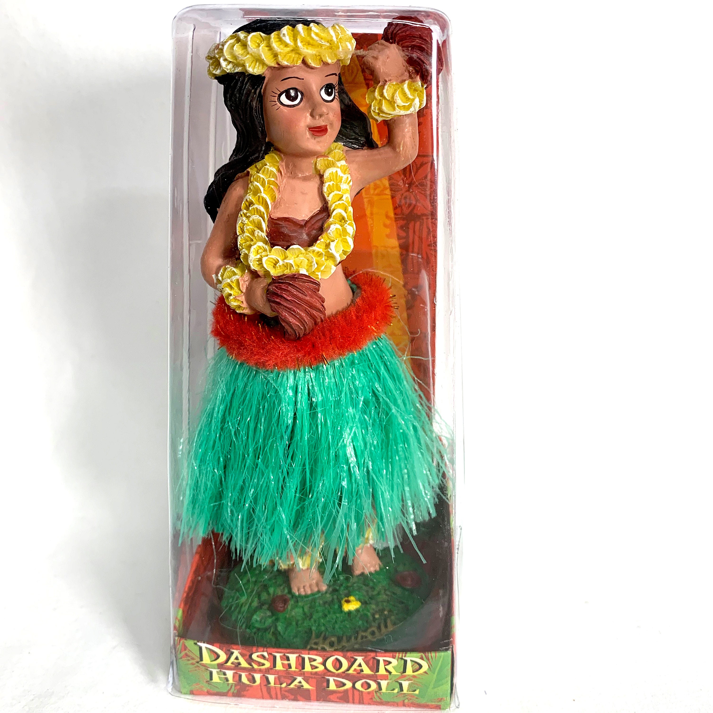 Vintage Dashboard Hula Doll Sweet Kealoha Resin Plastic Etsy