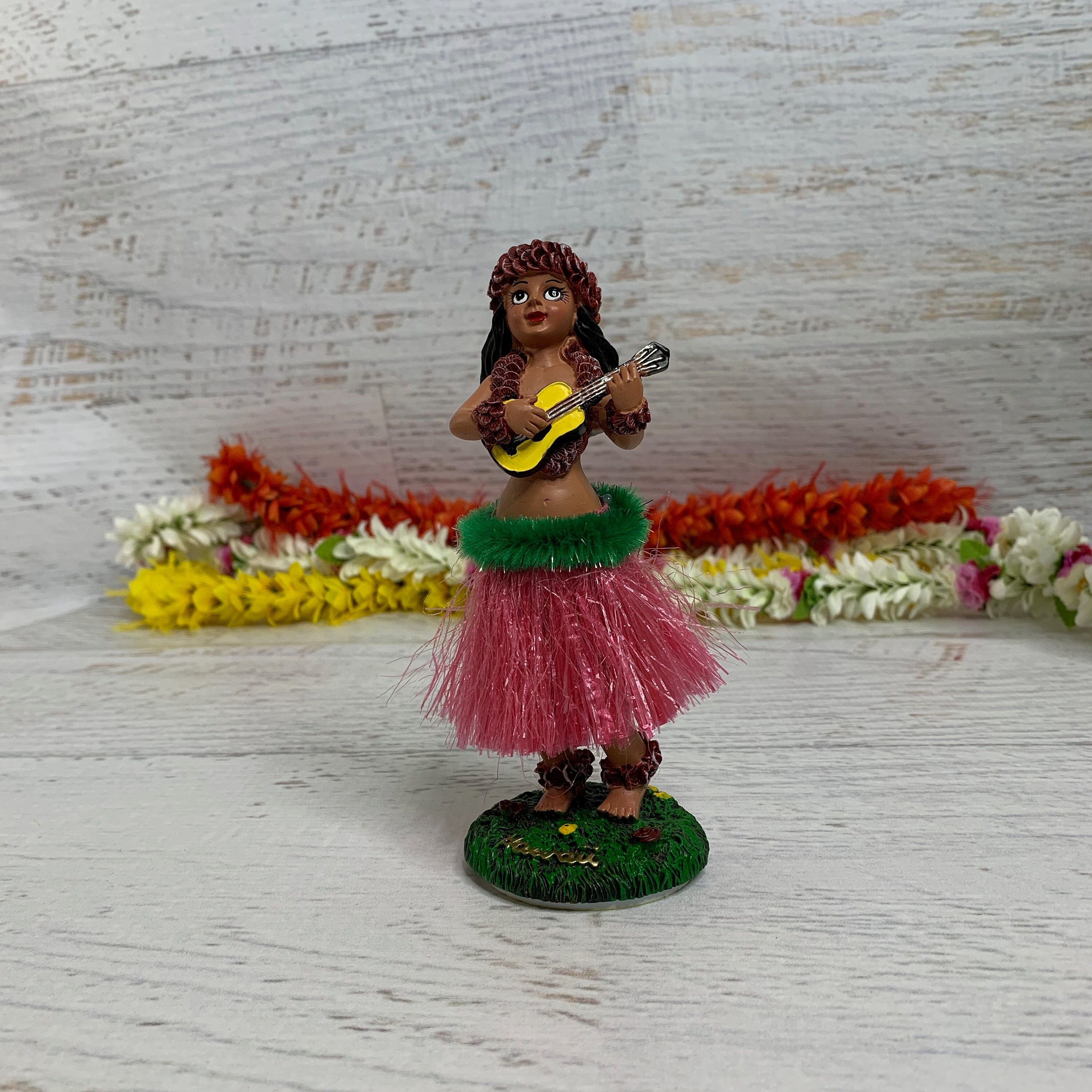 Figurine danseuse Hawaienne pour voiture Hula dashboard dolls