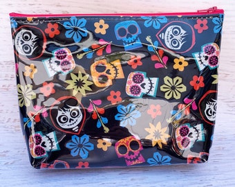 Coco - Black - Make Up Bag - Disney Officially Licensed Fabric