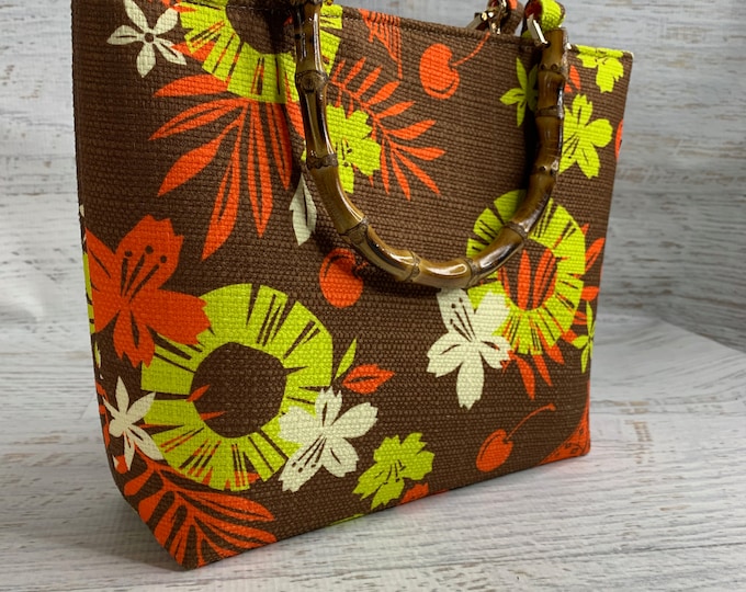 Pineapple Rings by Jeff Granito Designs - Tote Bag - Purse - Handbag - Crossbody Option - Cocktail Garnish - Tiki