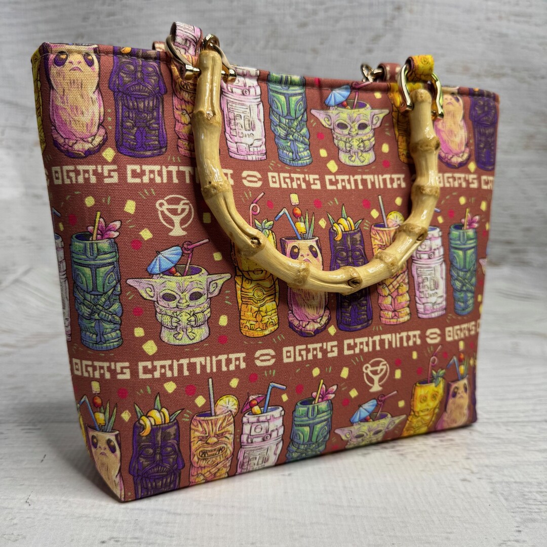 The Tiki Room Handbag (Crossbody Strap Included)