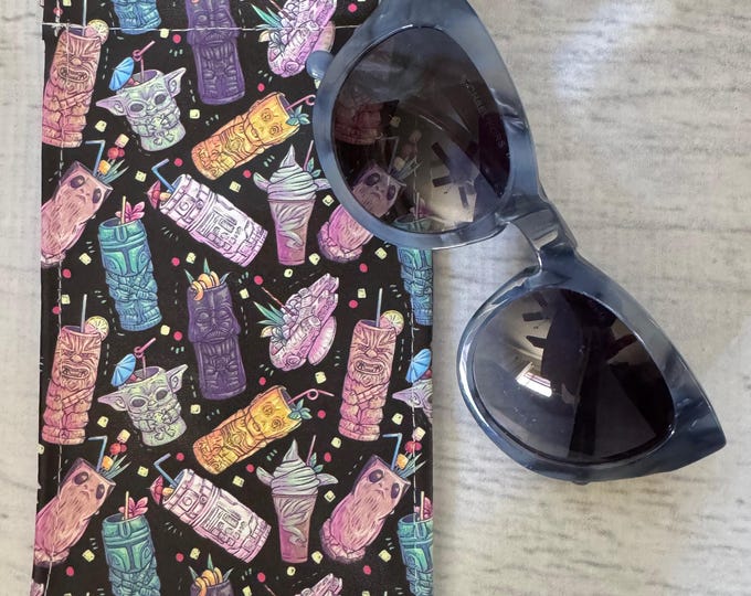 Space Cantina Black - Eyeglass Case