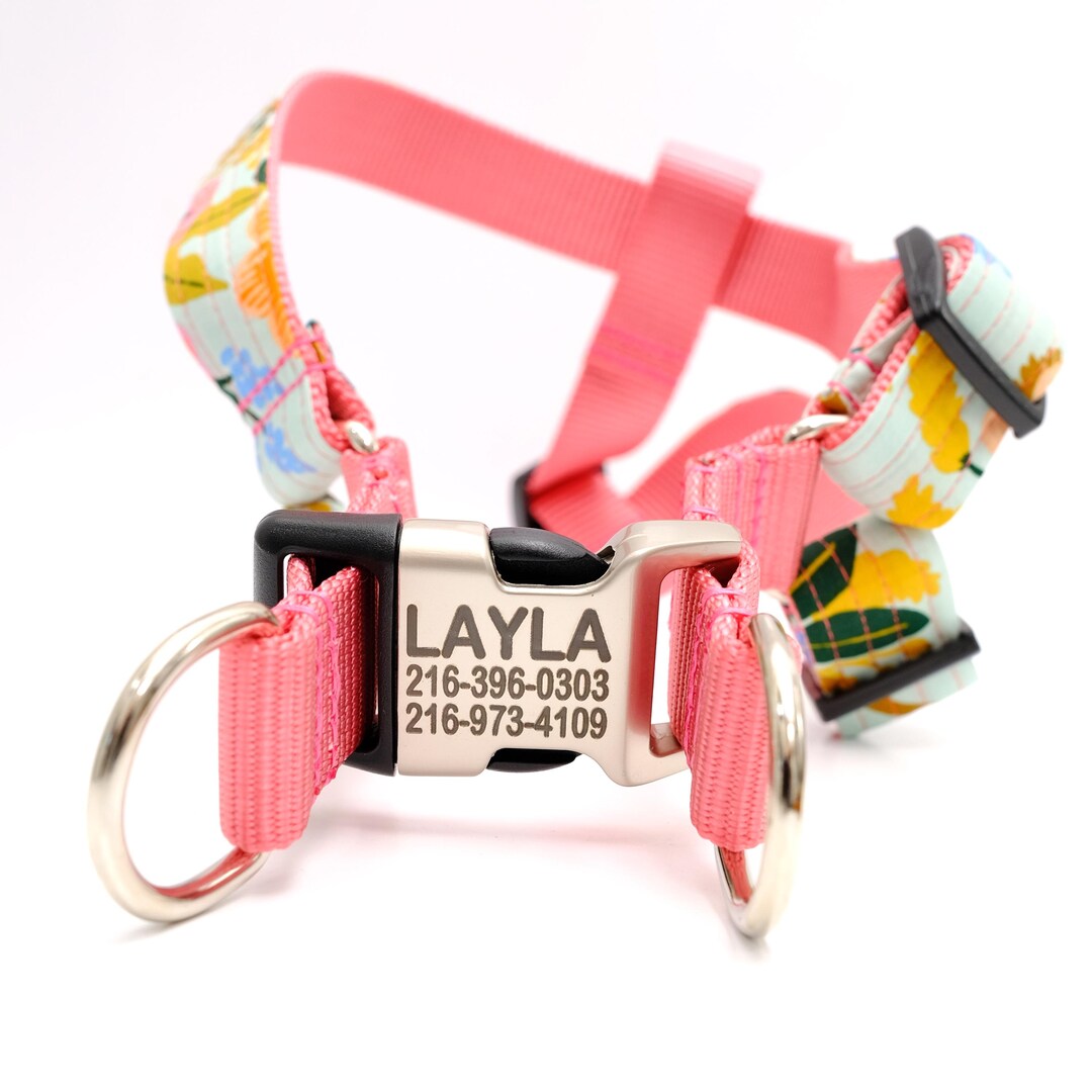 Customized Harness Sticker Paper Voile Dog Harness - Rifle Paper Co +more: Personalized Laser Engraved ...