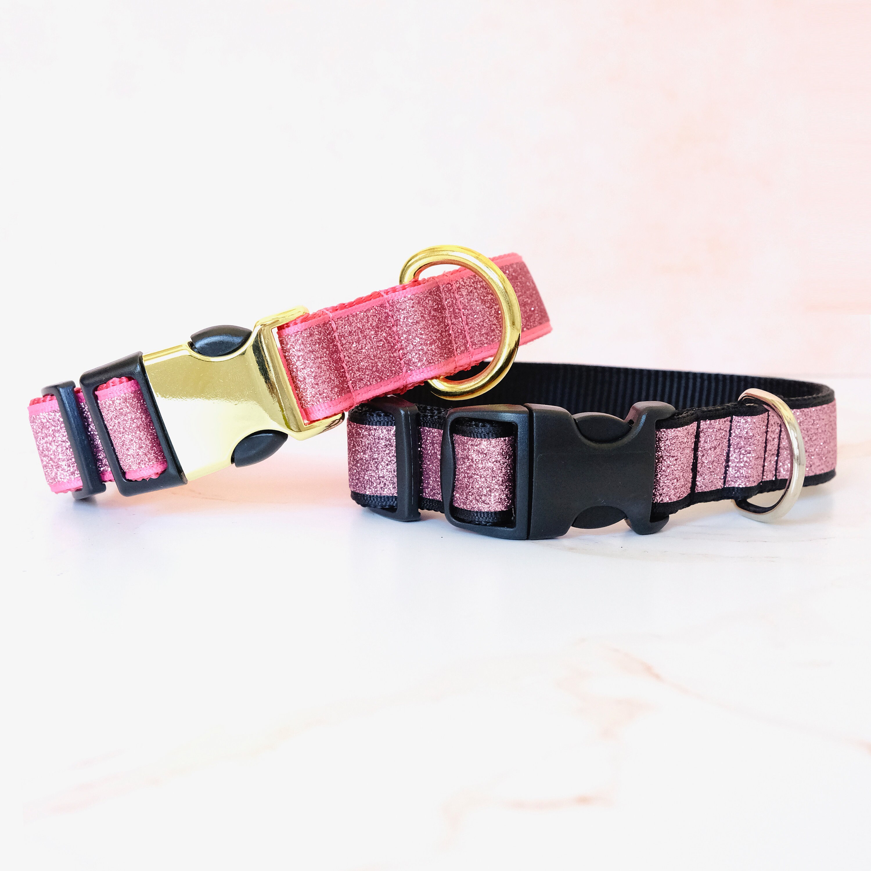 disco dog collar