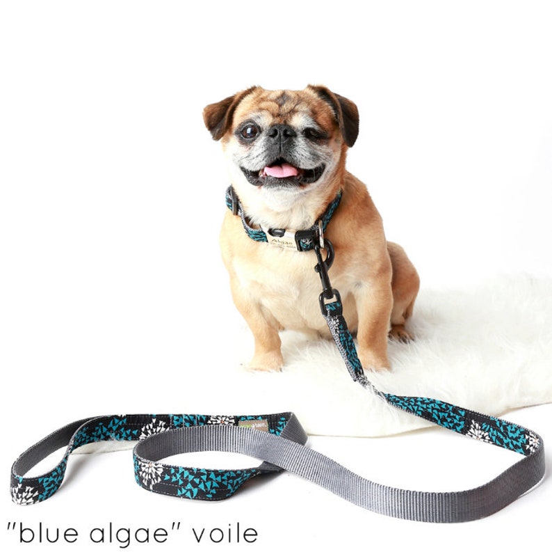 9 VOILE Styles Patterned Dog Leash 4', 5' or 6' Custom Dog Leash Soft Cute Dog Lead Fun Colorful Leash Modern Dog Leash image 3