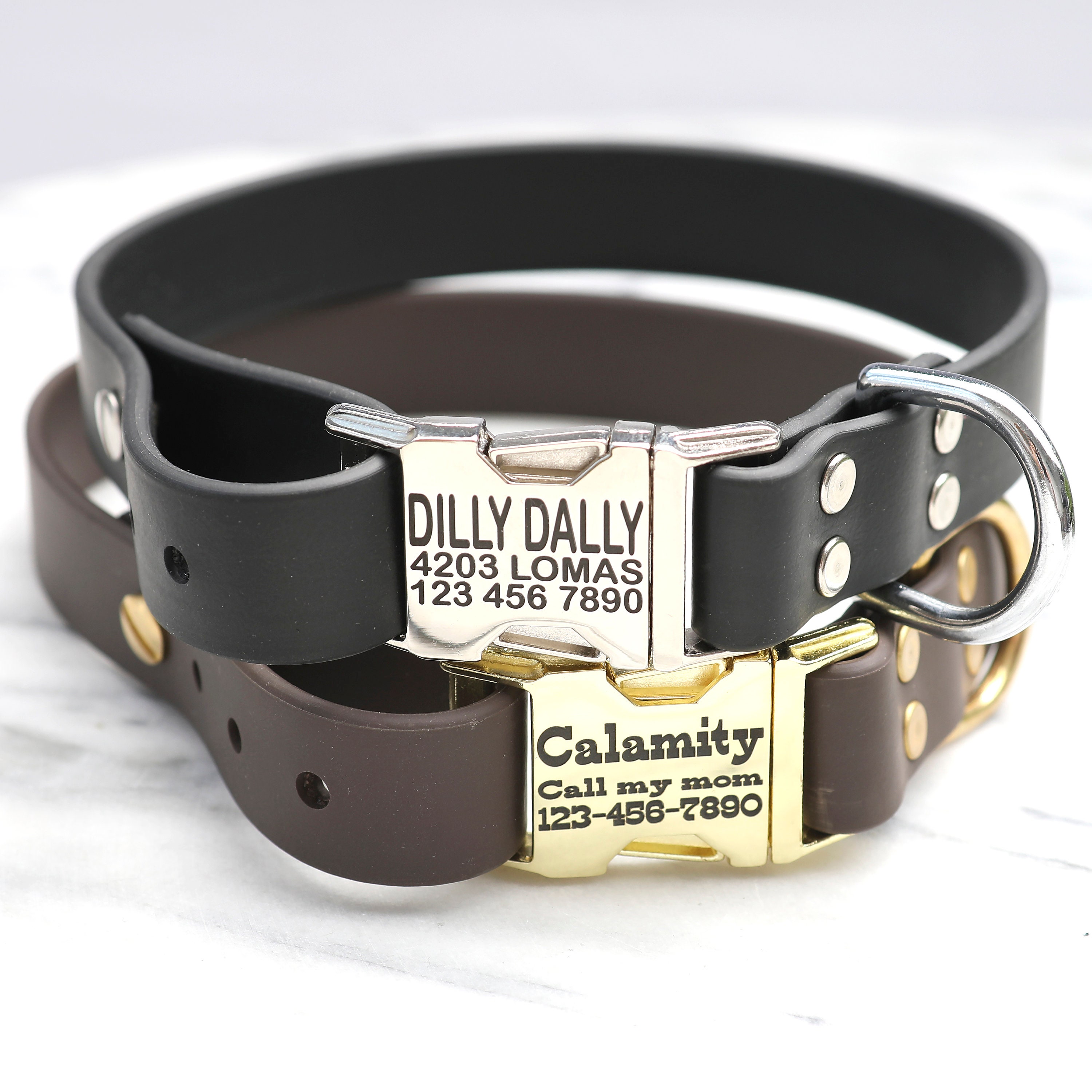 Fi Compatible Dog Collar Waterproof Dog Collar w Engraved Etsy